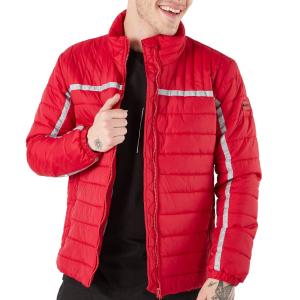 Quality Warm Duck Down Puffer Jacket Dyed Embroidered Corduroy With Hood wholesale