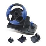 Double Vibration Feedback Driving Game Steering Wheel Compatible Window 98 / Me