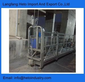 Quality Vietnam steel ZLP800 7.5 meters LTD80 hoist motor suspended working platform wholesale