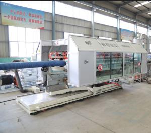 Quality High Speed 100-315mm DWC Pipe Production Machinery For Electric Conduit, Drainage, Sewage Pipes wholesale