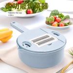 Bamboo Food Durable Kitchen Tools Multifunctional Stainless Steel Fruit Cutter