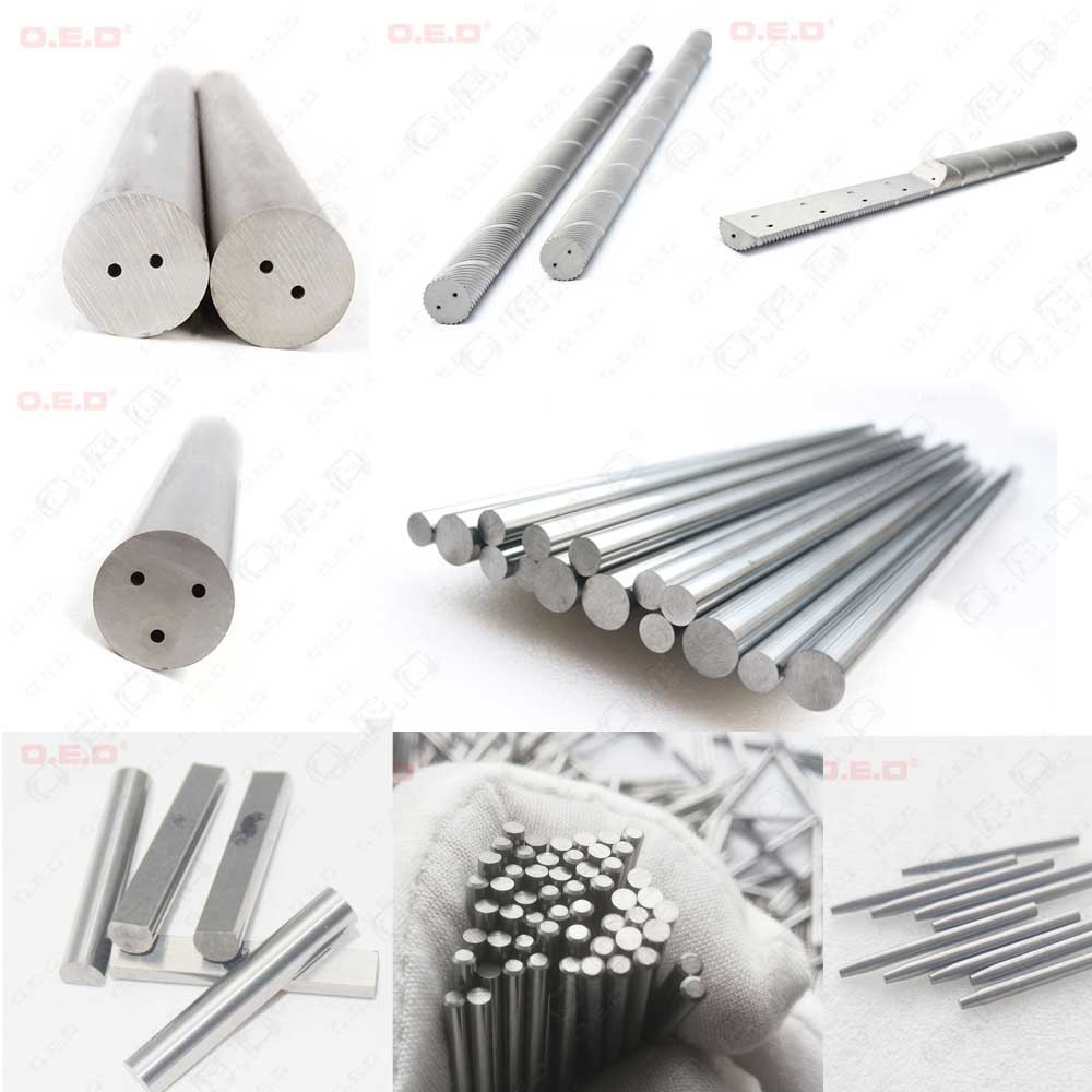 Ultrafine Grain Size OD4mm Tungsten Carbide Ground Rods For PCB Drills
