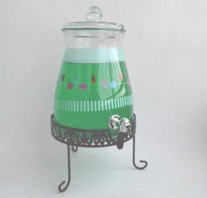 Quality glass juice / beverage dispensers wholesale