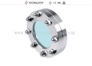 Quality SS316L DN100 Flanged Sight Glass With Tempered Glass wholesale