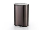 Smudge Resistant 12L Stainless Steel Step Trash Can