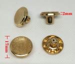 Customized metal sewing coat button custom logo metal buttons for Jacket