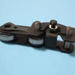 Monforts Textile Machinery Parts Stenter Chain Link Steel Material Black