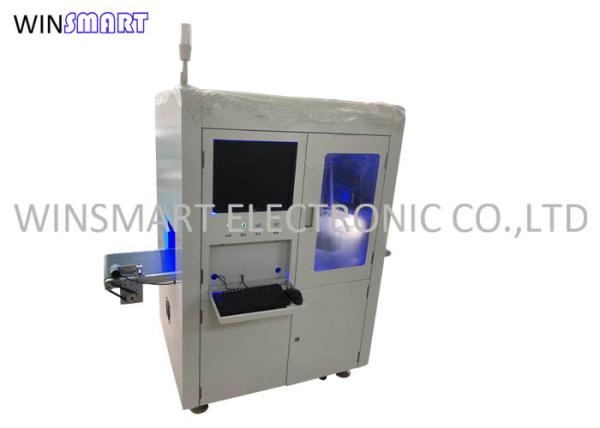 Cheap Windows 10 OS Online Smt Glue Dispenser Machine ±0.02mm Repeatable Precision for sale
