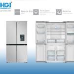 No Frost Free Refrigerator Side By Side Big Capacity 520L Model: Trf-520wex