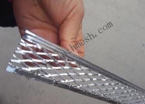 Quality Aluminium Angle Bead 32mm Wing 3*10mm Hole 4mm Reinforce Flange wholesale