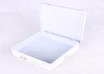 Whitening Facial Mask Metal Cosmetic Tins With Hinged Lid Cover 170 x 165 x 45