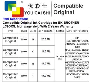 Quality 100% Brand New Compatible T0461 ink Cartridge for epson C83 C85 CX4500 CX6500 CX6300 C63 C65 CX3500 wholesale