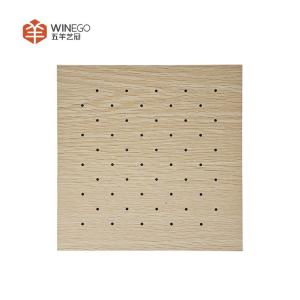 Quality Eco-Friendly Perforated Acoustic Panel for Wall and Ceiling Sound Absorption wholesale