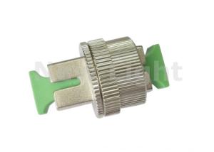 China 0 ~ 30DB SC UPC single mode fiber optic variable attenuator with Flange Adjustable on sale