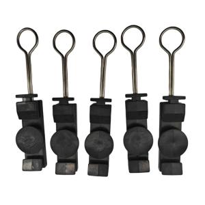 Quality FTTX FTTH Nylon and Steel ABS Plastic Open Hook Fiber Drop Cable Clamp for Fiber Optic wholesale