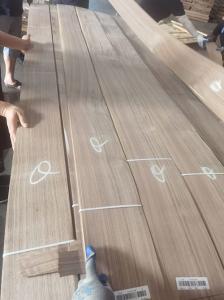 Quality Panel A/B Grade American Walnut Wood Veneer Quarter Cut 245cm Length wholesale