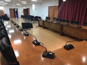 Quality CAT5 Wired Desktop Conference Microphone Supported Camera Tracking wholesale