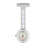 Nurse Watch Silver Fob Nurse Pocket Watch Pink Nursing Gift Rose Gold Brooch