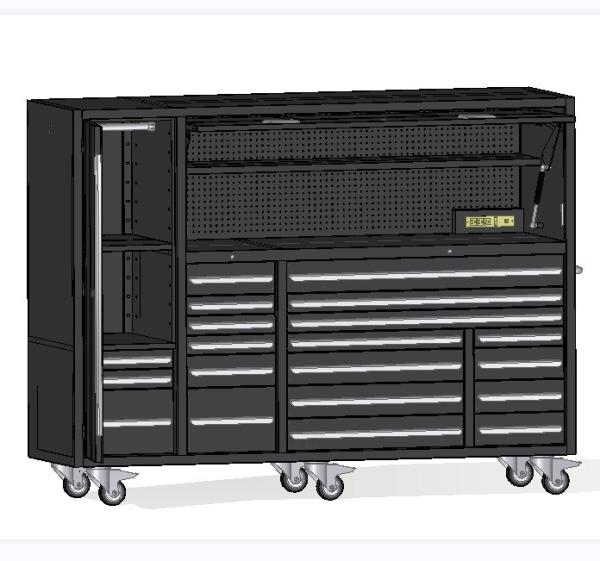 Stainless Steel Handles and Multi Drawers The Perfect Pro Tool Chest for Your