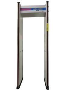 Quality Durable Walk Through Gate Metal Detector Securit Body Temperature Measurement wholesale