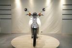 Compact And 110CC CUB Motorcycle With Rear Brake Drum Gas Moped Colour RED