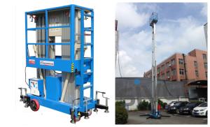 Quality Hydraulic Aluminum Work Platform For Outdoor Window Cleaning 12 Meter Working Height wholesale