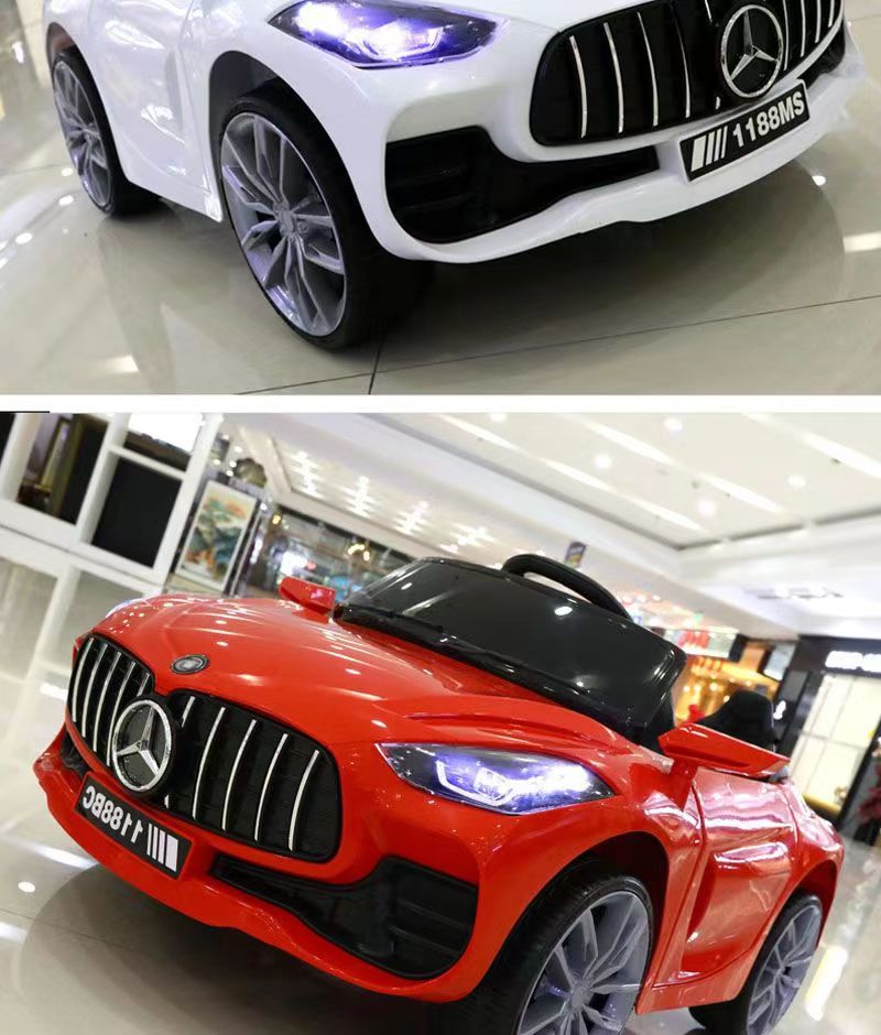 Multifunction Remote Control 12v Electric Ride On Toys Cars for 2-8 Years Old Unisex