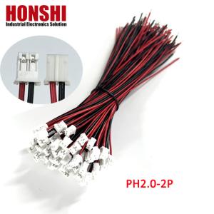 Quality Custom Electrical Wiring Harness UL1007 24Awg JST PH2.0 Connector wholesale