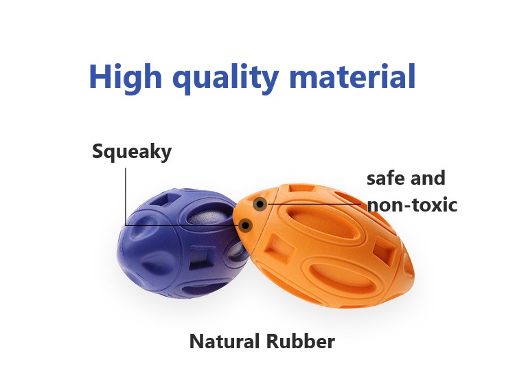 Dogs Squeaky Dog Foot Ball Toy Indestructible Dog Toy for Small Medium