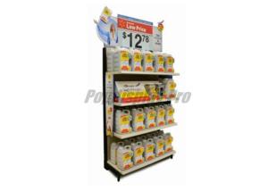 Quality Full Color Printed Rigid End Cap Displays Environmental Friendly wholesale