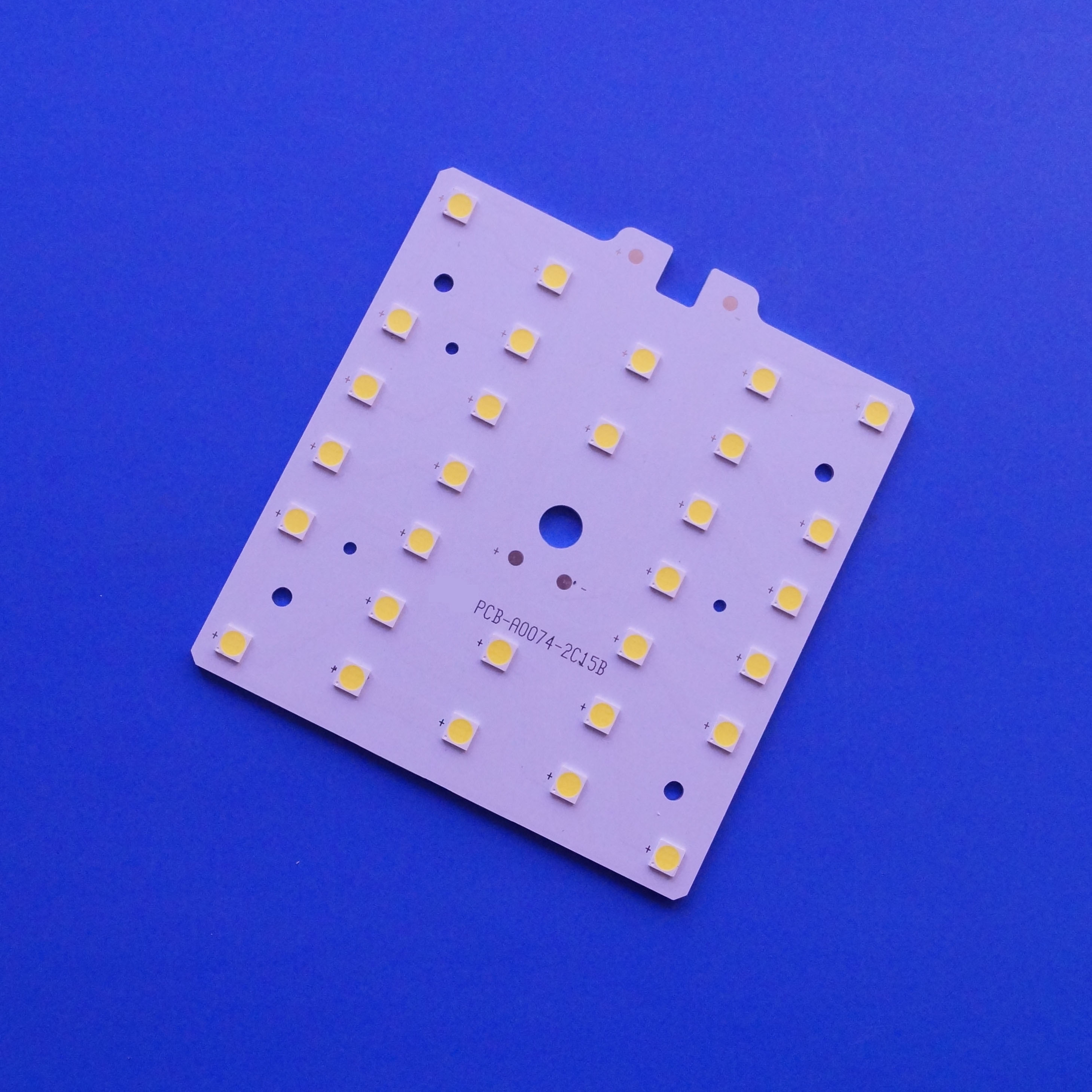 Square Shape 130x130mm SMD 5050 Led Light Module With Heat Sink