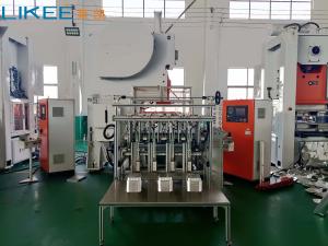 Quality Fully Automatic Mitsubishi PLC Aluminium Foil Plate Making Machine High Productivity wholesale