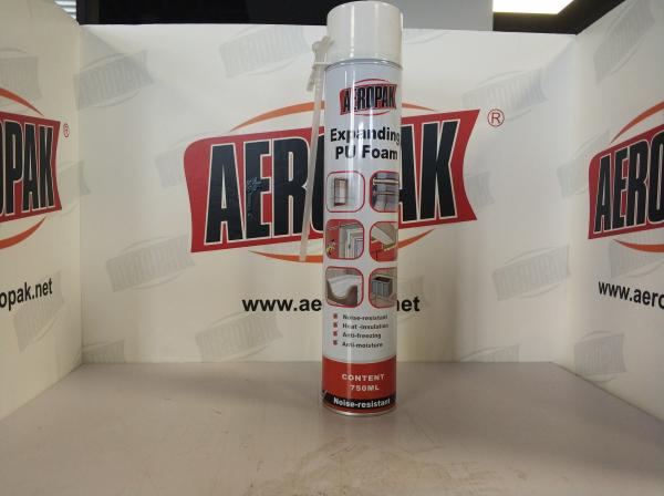 Cheap 750ml High Temp Pu Foam Sealant Noise Resistant For Insulating Building Seam for sale