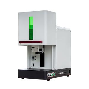 Quality color fiber laser marking machine price /fiber laser engraver/laser marker on metal wholesale