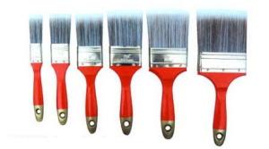Quality Tapered Polyester Synthetic Filament Brush Wall Painting Design Brush wholesale
