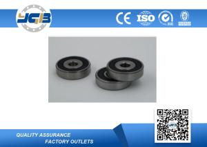 Quality Stainless Steel Deep Groove Ball Bearings / Chrome Steel Double Sealed Bearings 6201-2rs wholesale