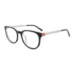 Retro Eyeglasses Unisex Round Acetate Glasses Non Prescription AC Lens