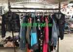 UK Style Second Hand Denim Jacket / Used Denim Jackets Mixed Size For Africa