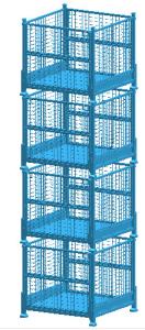 Quality Metal Warehouse Folding Steel Wire Mesh Bulk Container wholesale