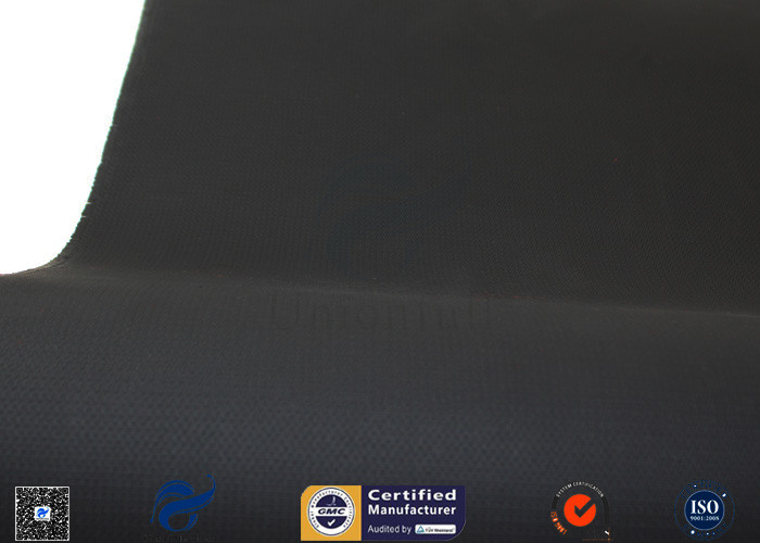 4HS Flame Retardant 260℃ Silicone Coated Fiberglass Fabric Fire Blanket 0.45mm