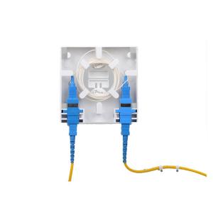 Quality ISO Integrated Wiring 2 Core Fiber Optic Terminal Box FTTH Distribution Box wholesale
