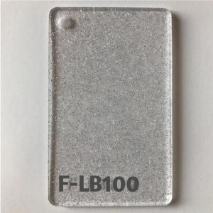 Quality 1220mm × 2440mm Glitter Acrylic Sheets Vacuum Formed For Lamps wholesale