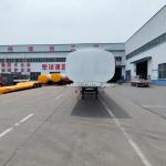 Tire Number 12 3 Axles 40000L 50000 Liters Petrol Oil Tanker Fuel Tank Semi