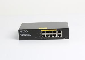 Quality 10 Ports Non Standard PoE Switch 8 100M PoE Ports + 2 100M RJ45 Ports wholesale