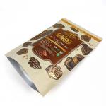 Custom Logo Industrial Food Mylar Stand Up Zipper Pouch For Organic Bread