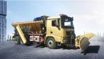 SX5250TCXXB4 Special Purpose Vehicles Triple Snow Shovels Snow Sweeper Truck