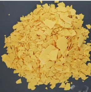 Quality Dissolving Sulfurized Dyes Raw Material Na2S Sodium Sulfide Yellow Flakes wholesale