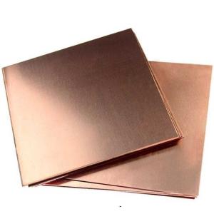 Quality Red Copper C11000 C10100 C10200 C1100 Customized Copper Sheet 99.9% Cheap Price 3mm Brass Diameter Copper Plate wholesale