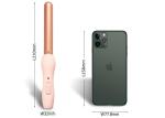 Infused Mini Hair Curler , Ceramic Tourmaline Small Curling Wand