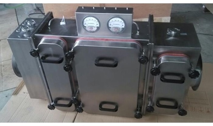 H13 Bag In Bag Out HEPA Filter Housing , BIBO Safe Change HEPA Filter Housing